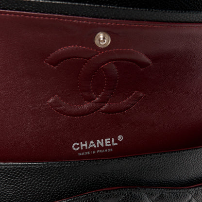 Chanel Caviar Quilted Medium Double Flap Black 6 of 11