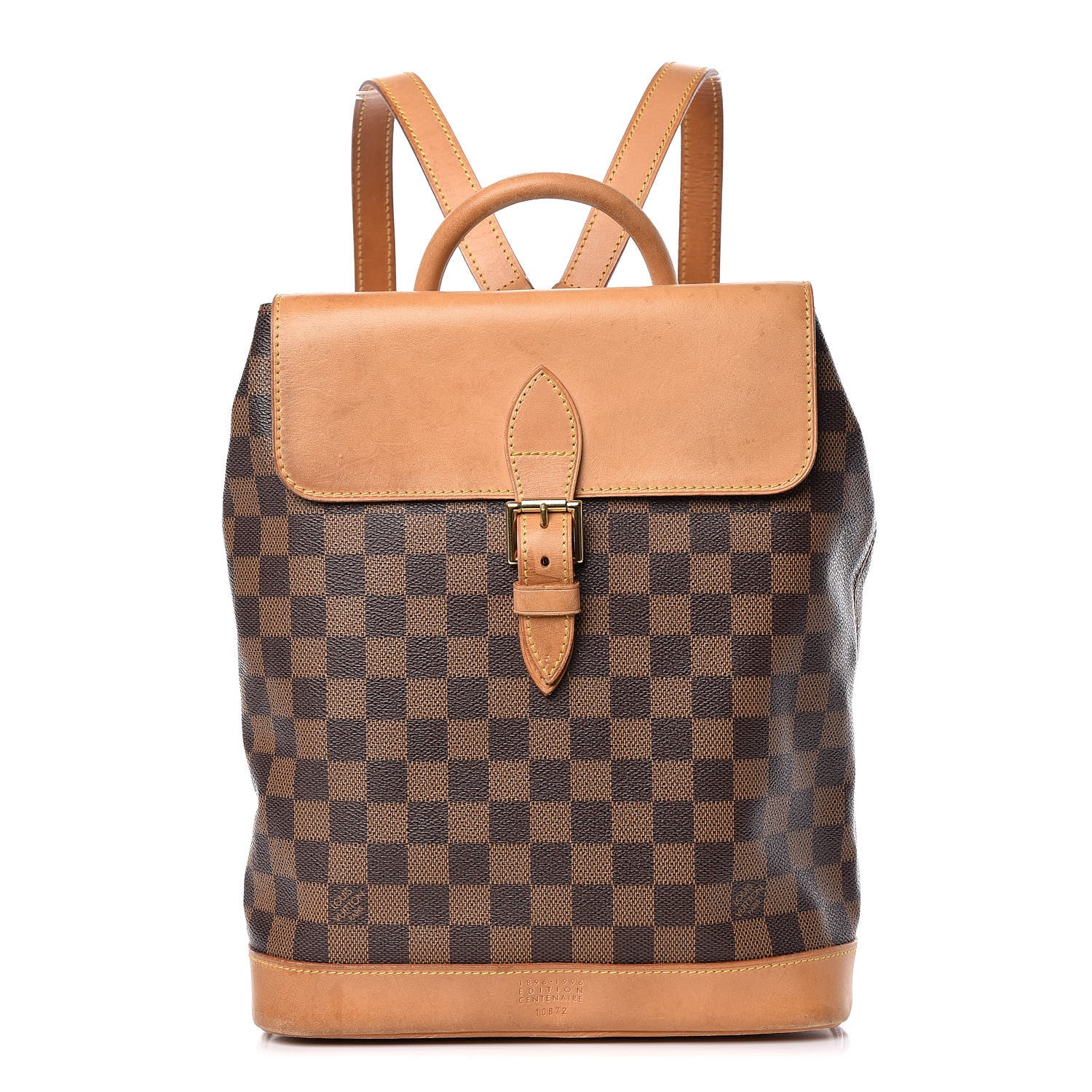 Louis Vuitton Damier Ebene Soho Centenaire Backpack 1 of 22