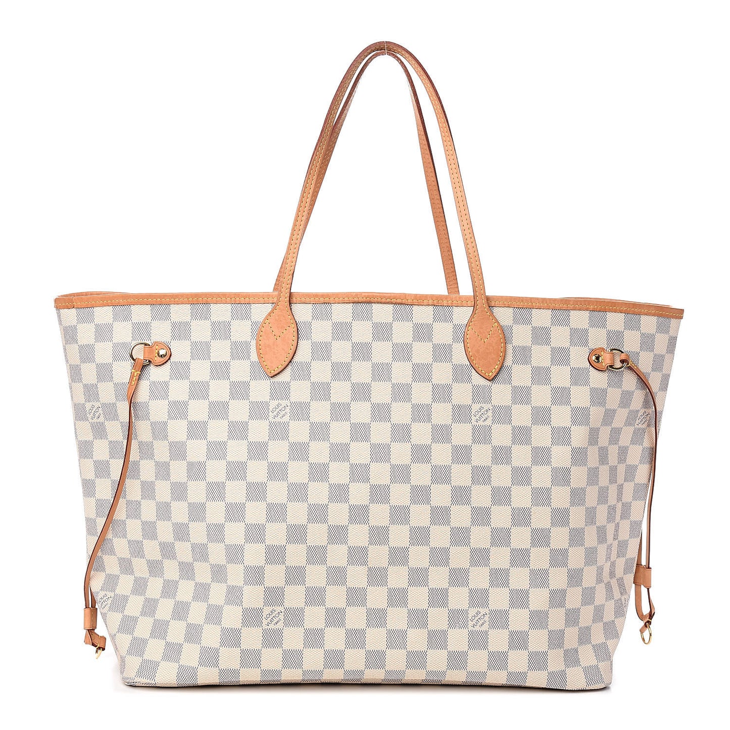 Damier Azur Neo Neverfull GM Rose Ballerine