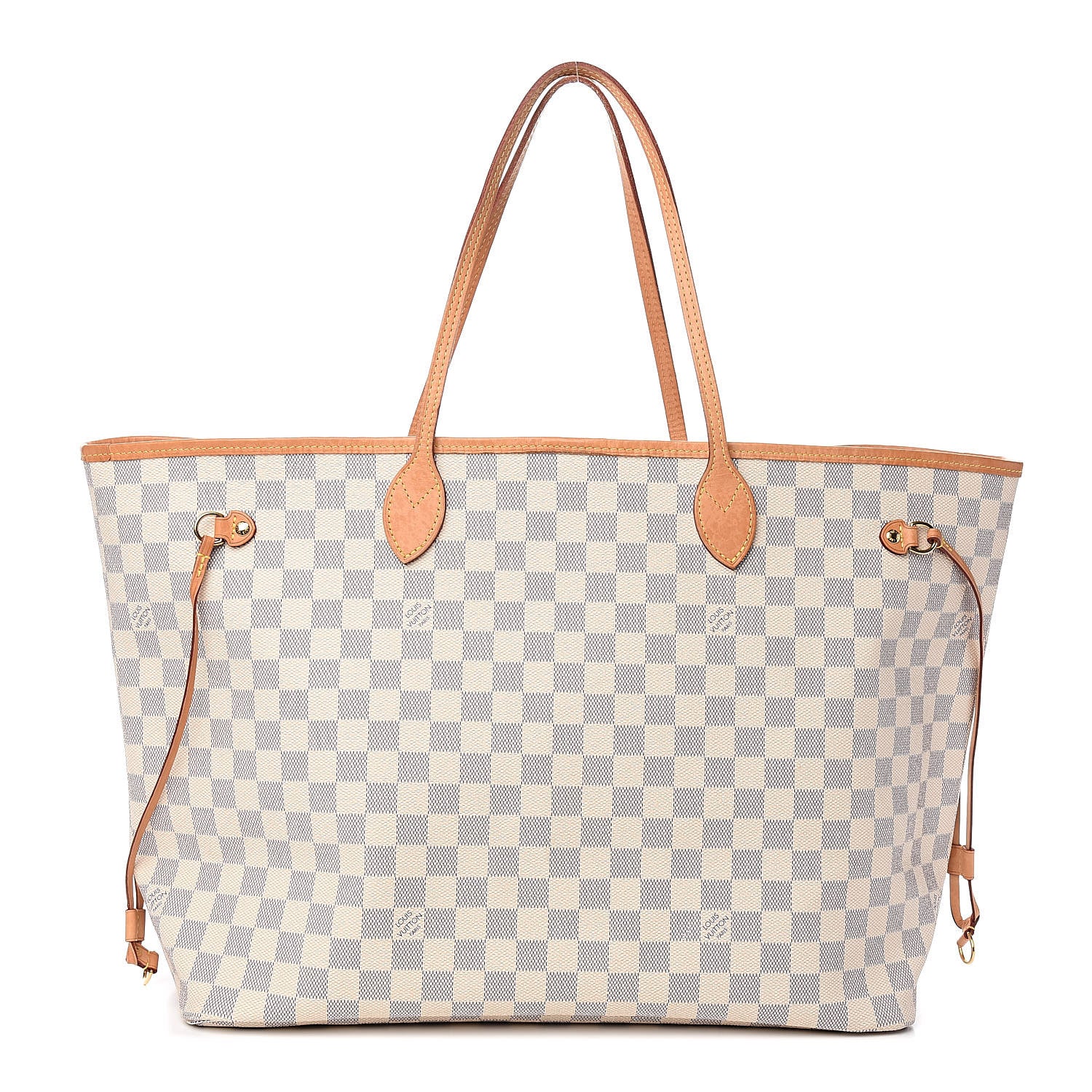 Louis Vuitton Damier Azur Neo Neverfull GM Rose Ballerine 1 of 13