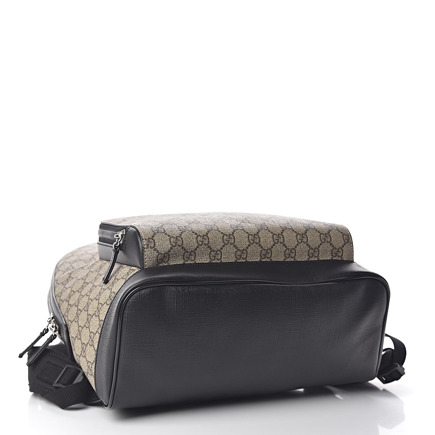 Gucci GG Supreme Monogram Medium Backpack Black 4 of 11