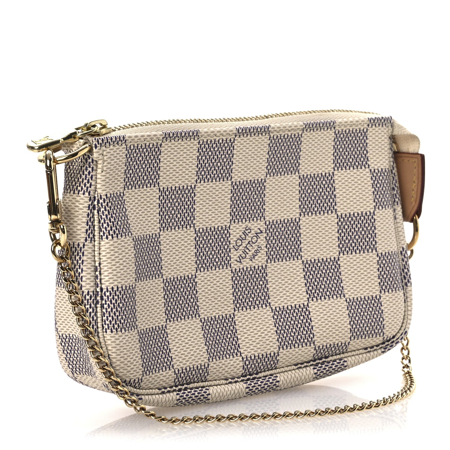 Louis Vuitton Damier Azur Mini Pochette Accessories 3 of 12