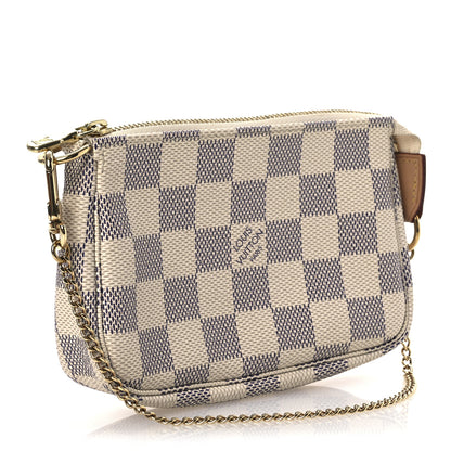 Louis Vuitton Damier Azur Mini Pochette Accessories 3 of 12