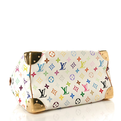 Louis Vuitton Monogram Multicolor Speedy 30 White 4 of 11