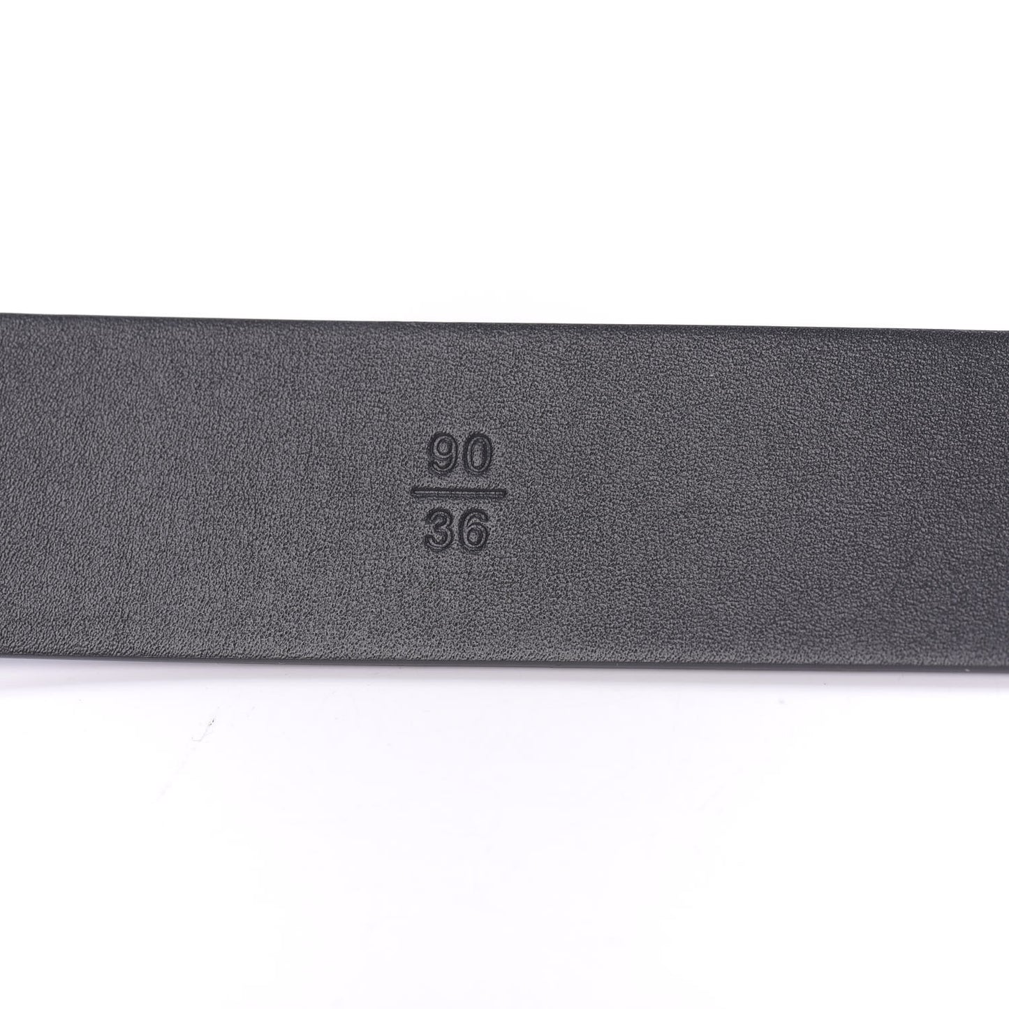 Calfskin CC Chain Belt 90 36 Black