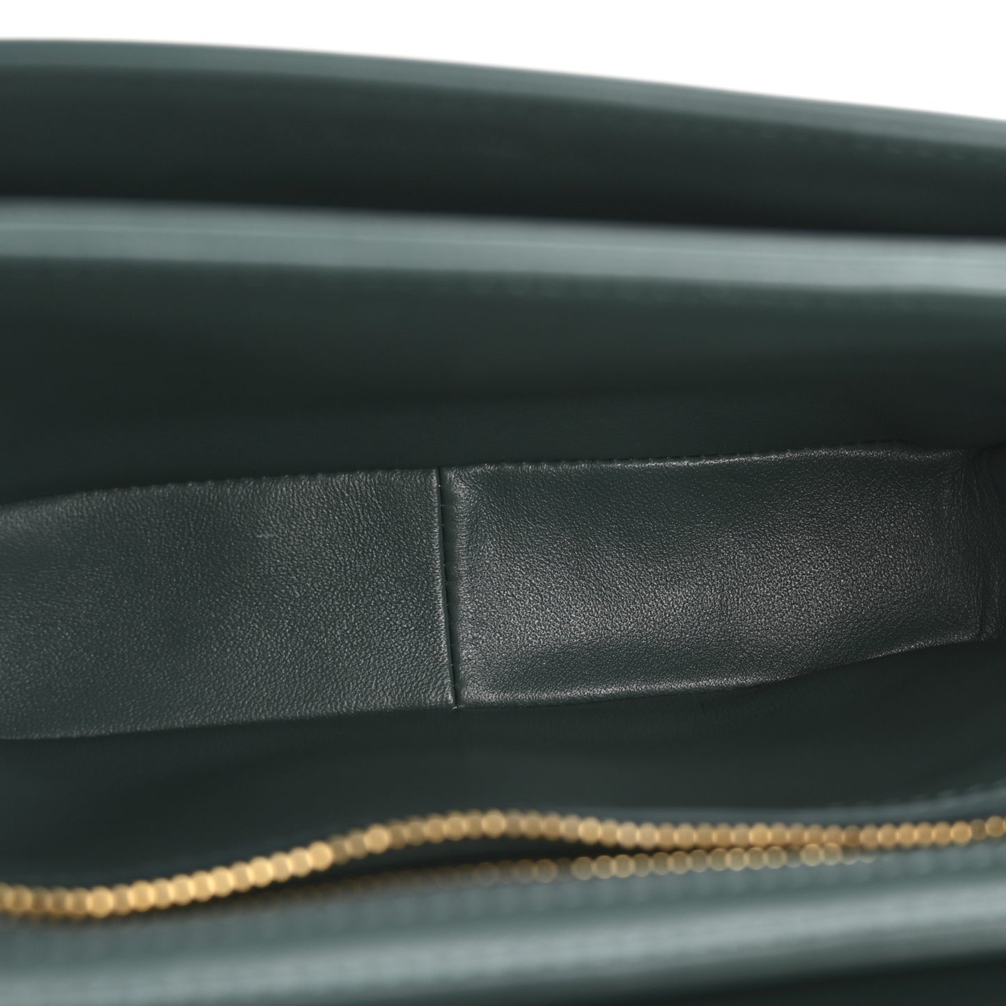 Shiny Calfskin Teen Triomphe Petrol