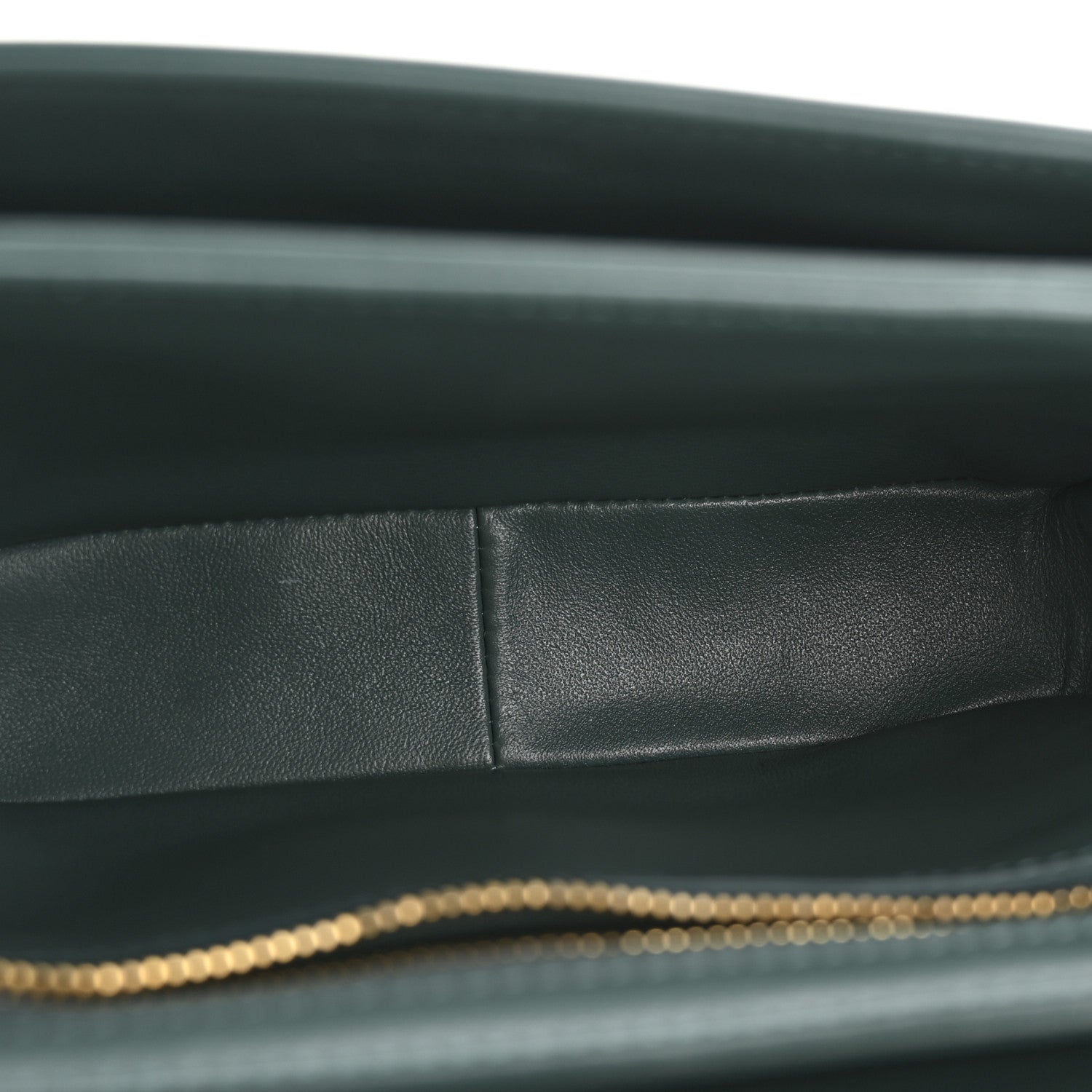 Celine Shiny Calfskin Teen Triomphe Petrol 5 of 14