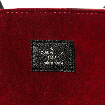 Louis Vuitton Grained Calfskin Lockme Shopper Black 6 of 10
