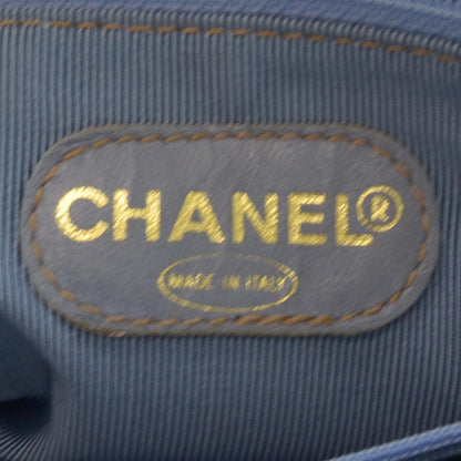 Chanel Denim CC Tortoise Handle Bag 4 of 6