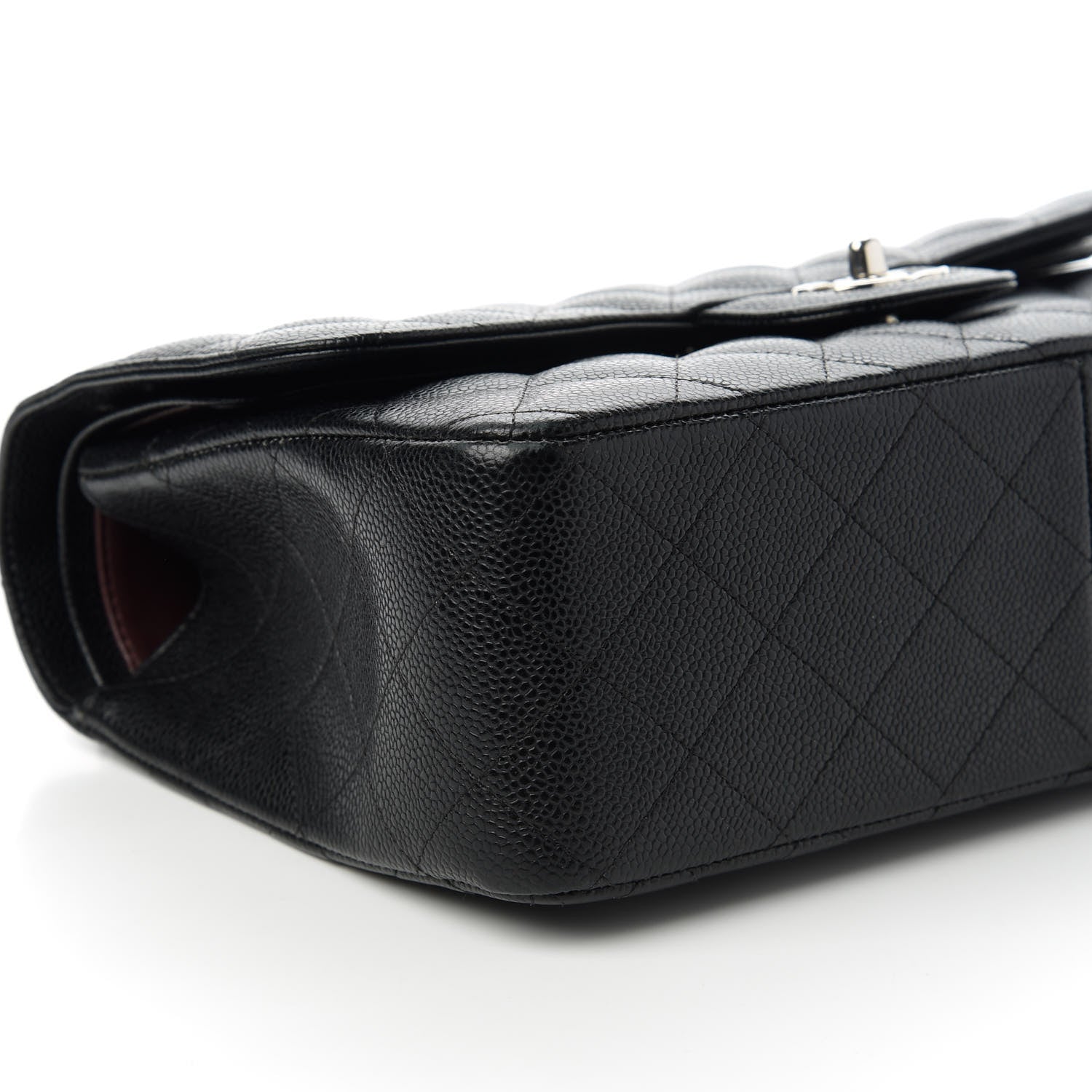 Chanel Caviar Quilted Jumbo Double Flap Black 6 of 11
