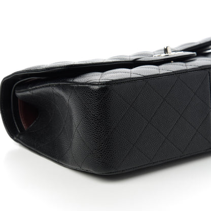 Chanel Caviar Quilted Jumbo Double Flap Black 6 of 11