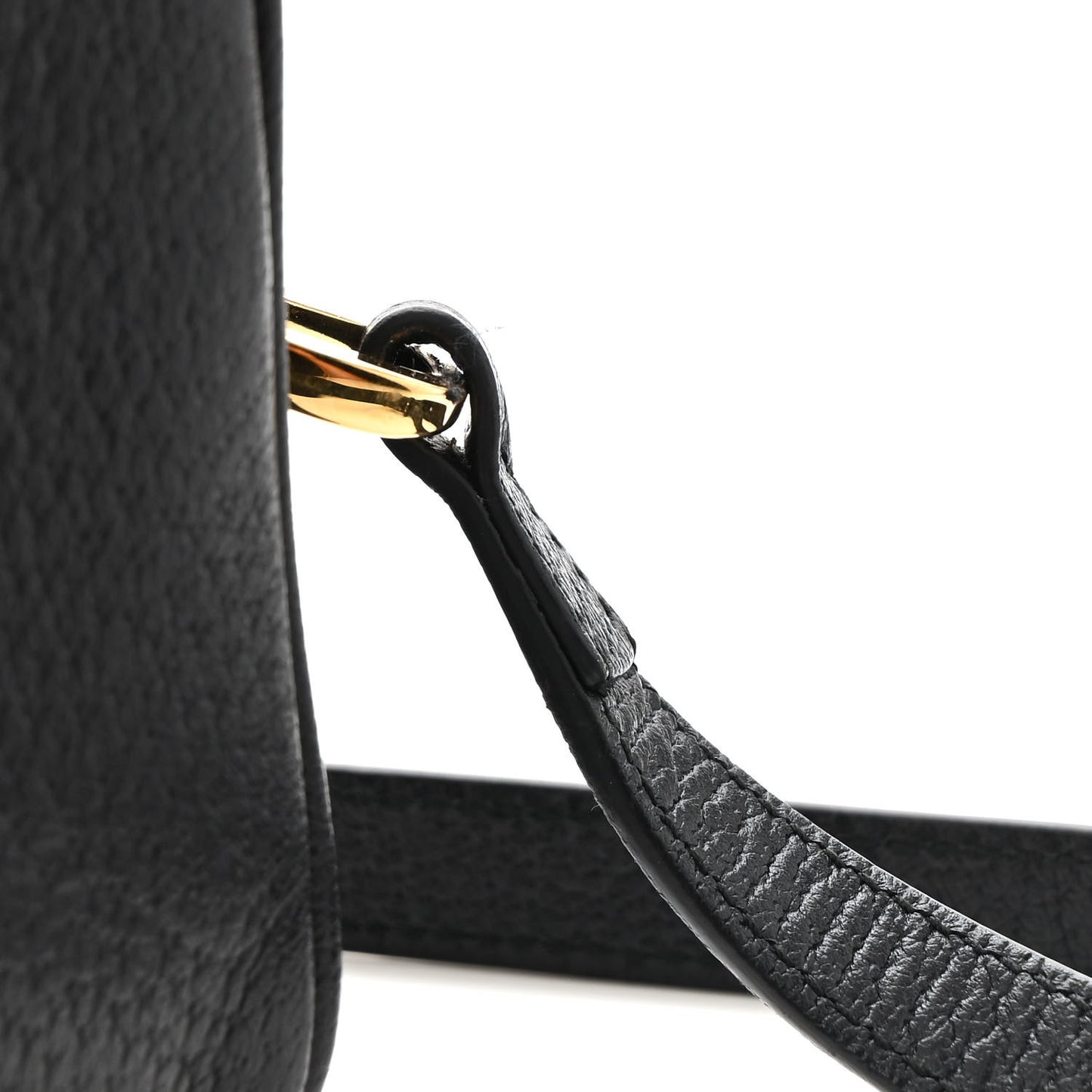 Calfskin Web Mini Ophidia Shoulder Bag Black