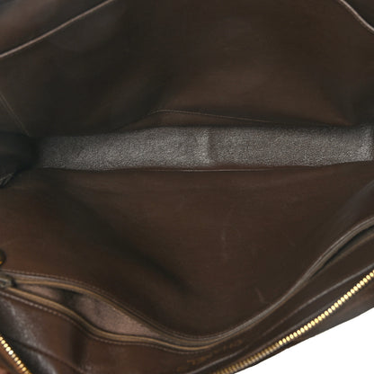 Chanel Suede Quilted Shoulder Bag Brown 5 of 10