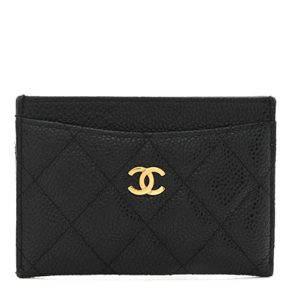 Chanel Caviar Quilted Card Holder Black 1 of 8