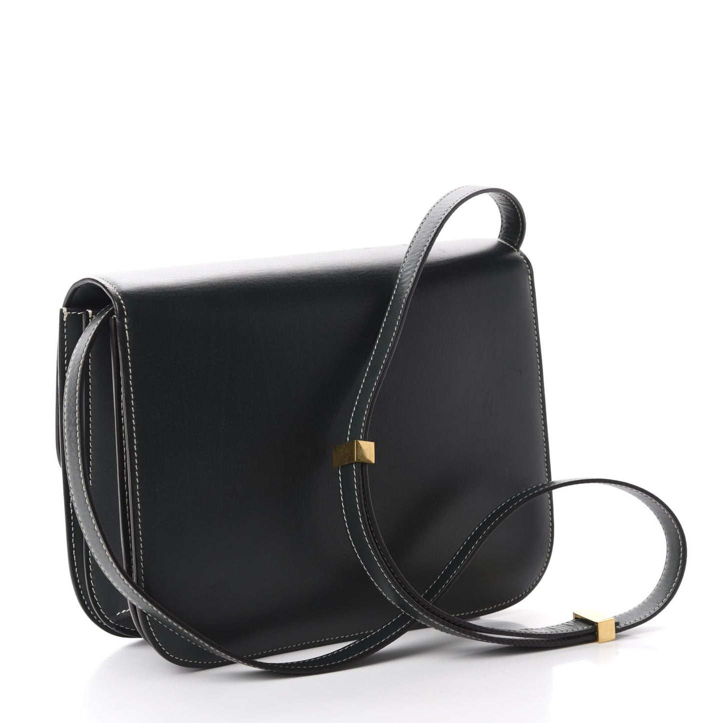 Box Calfskin Medium Classic Box Flap Bag Amazone