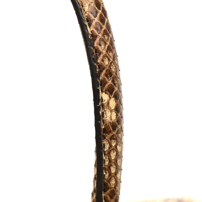 Celine Snakeskin Mini Luggage Beige 17 of 18