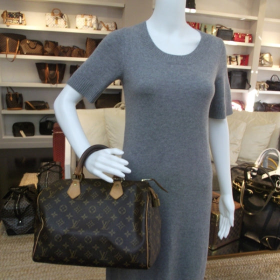 Louis Vuitton Monogram Speedy 30 2 of 9