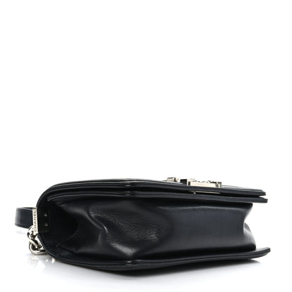 Chanel Calfskin Chevron Quilted Small Boy Flap Black 4 of 9