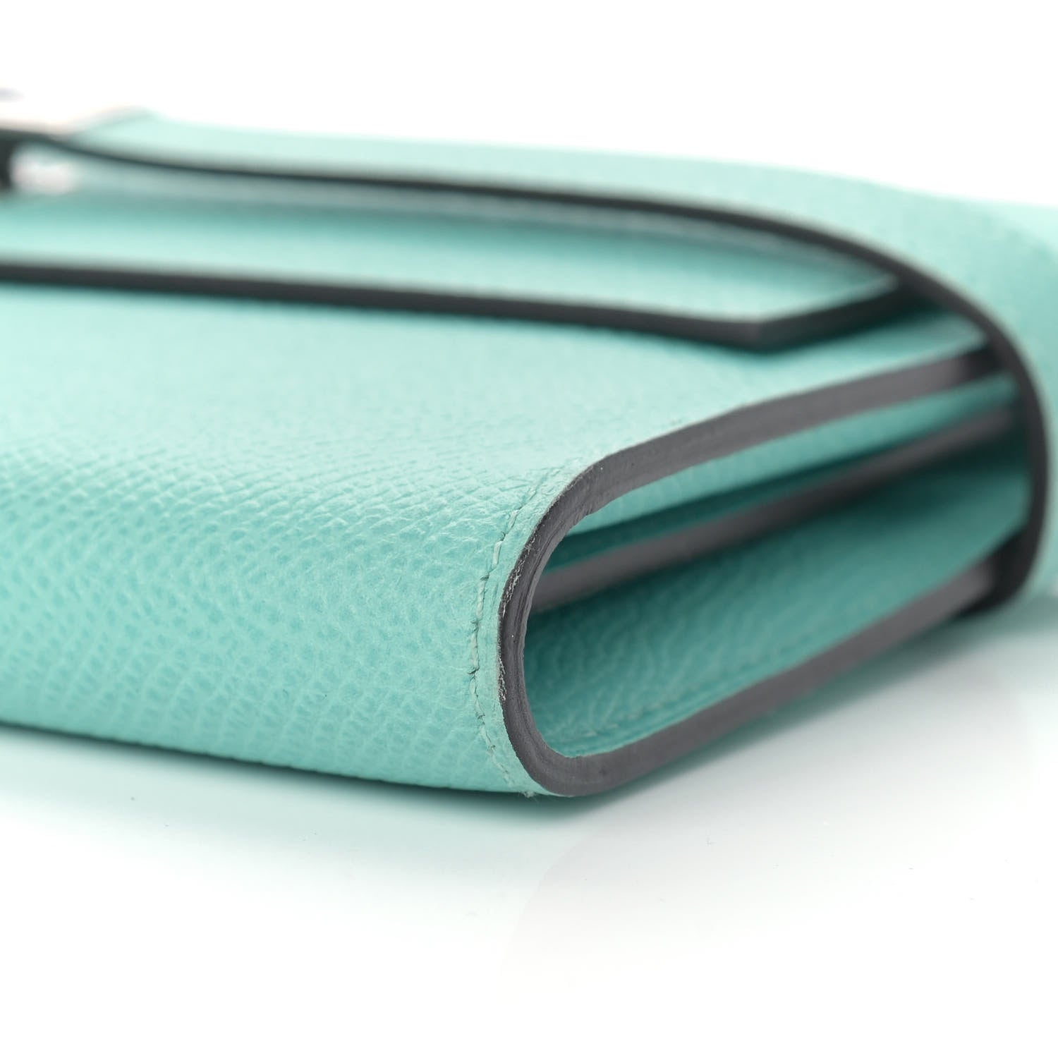 Hermes Epsom Kelly Longue Wallet Bleu Atoll 12 of 12