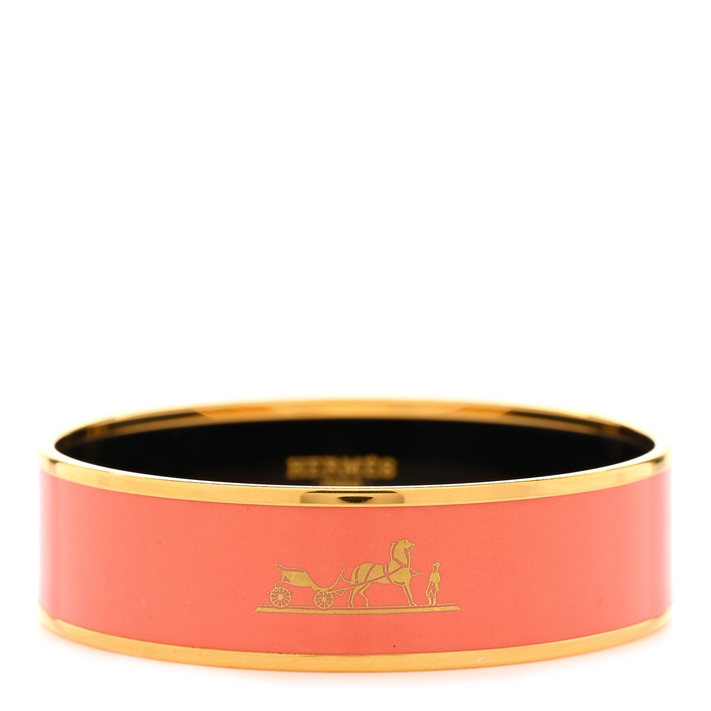 Enamel Printed Caleche Wide Bracelet 70 Mango