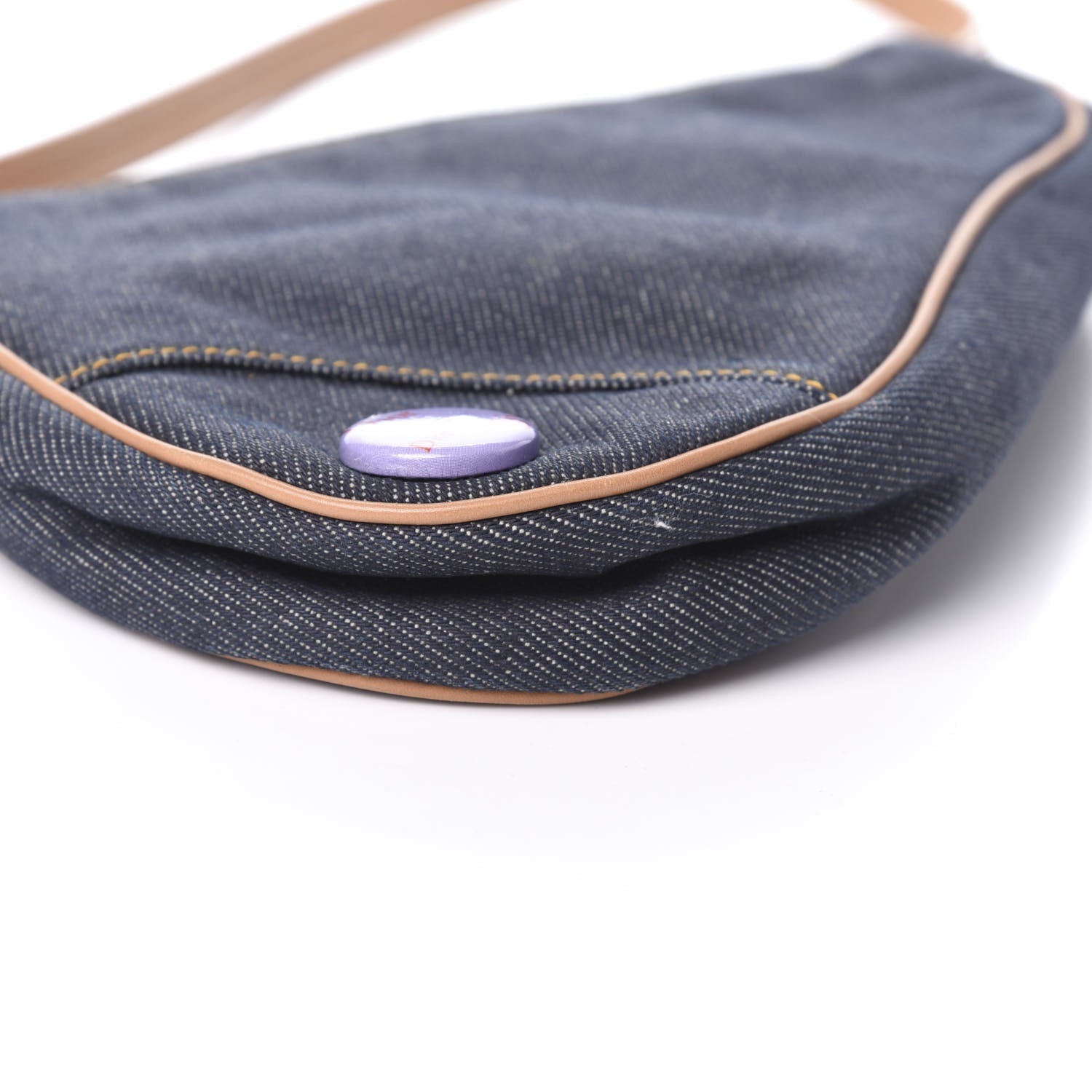 Christian Dior Denim Saddle Pochette Blue 13 of 13