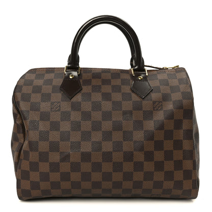 Louis Vuitton Damier Ebene Speedy 30 1 of 11