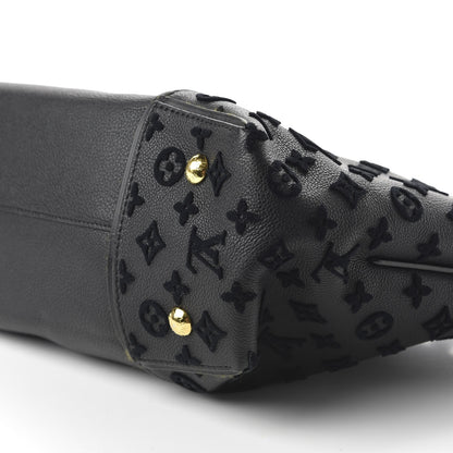 Louis Vuitton Cuir Orfevre Veau Cachemire Tote W GM Black 7 of 9