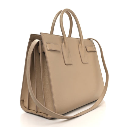 Saint Laurent Grained Calfskin Small Sac De Jour Nude Powder 3 of 12