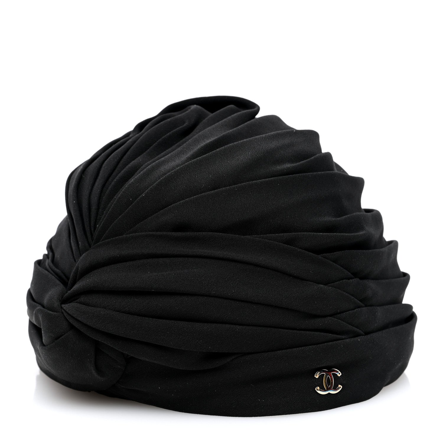 Chanel Silk Turban Black 1 of 8