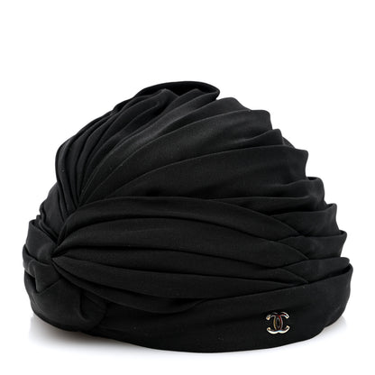 Chanel Silk Turban Black 1 of 8