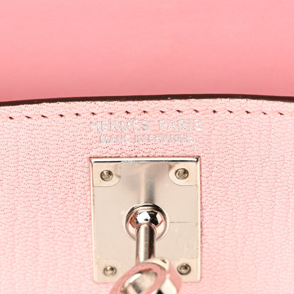 Hermes Chevre Mysore Mini Kelly Sellier 20 Rose Sakura 6 of 12
