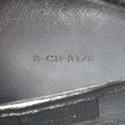 Celine Laminated Lambskin Nano Luggage Silver 6 of 7