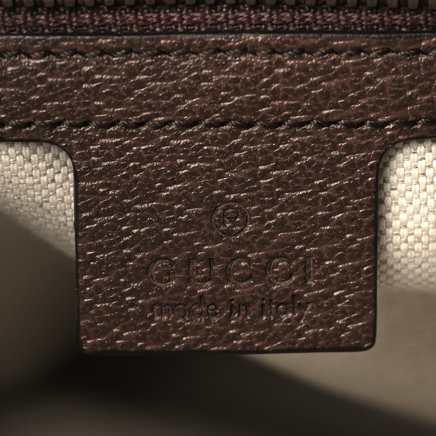 GG Supreme Monogram Web Small Ophidia Messenger Bag Brown
