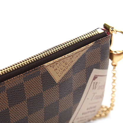 Louis Vuitton Damier Ebene Trunks Labels Pochette Milla MM 10 of 10