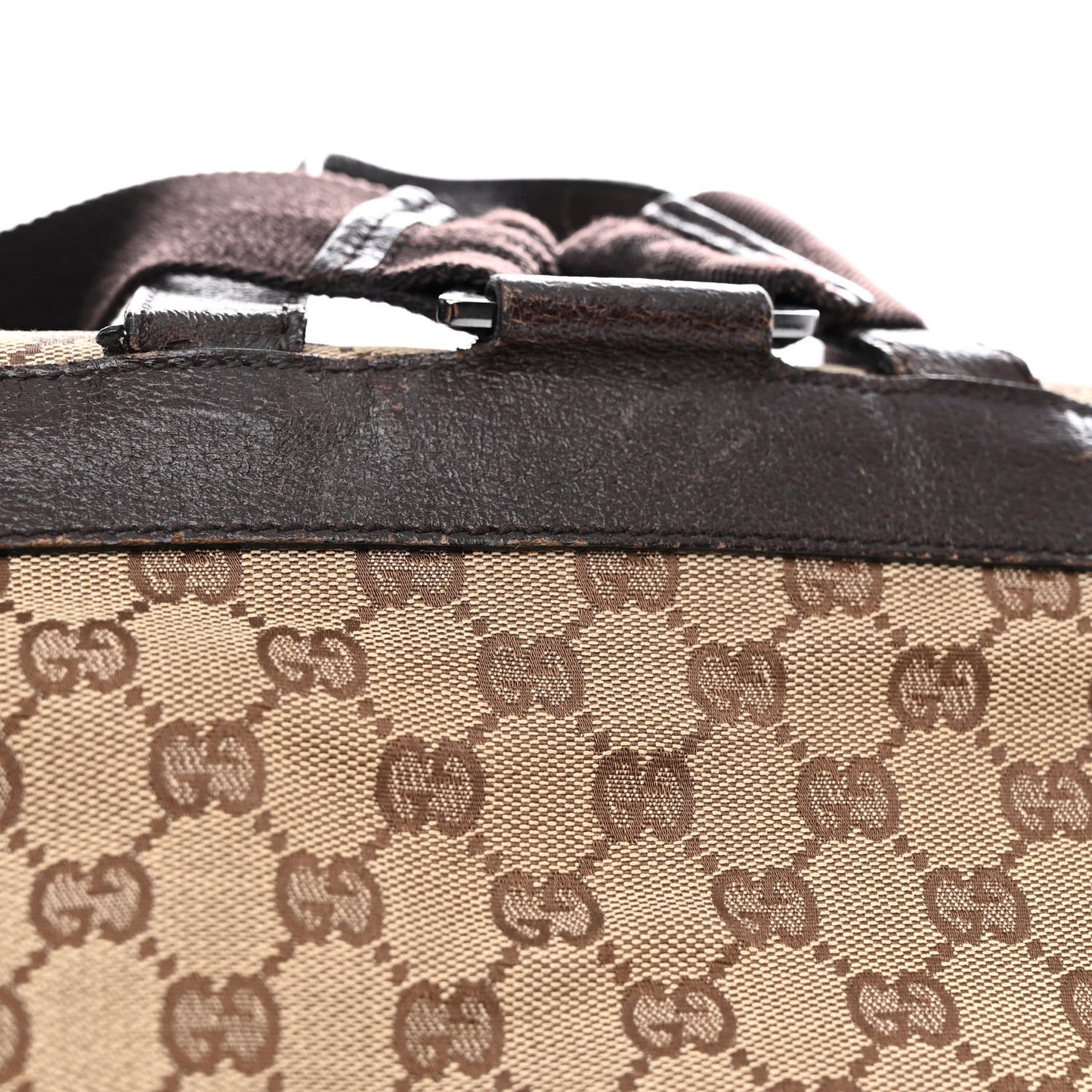 Monogram Backpack Dark Brown