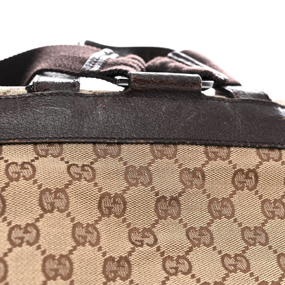 Gucci Monogram Backpack Dark Brown 16 of 18