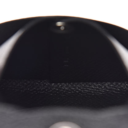 Hermes Epsom Bastia Coin Purse Black 5 of 7