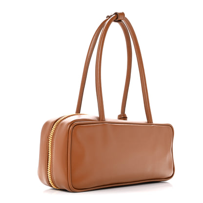 Miu Miu Nappa Small Beau Top Handle Bag Cognac 3 of 10