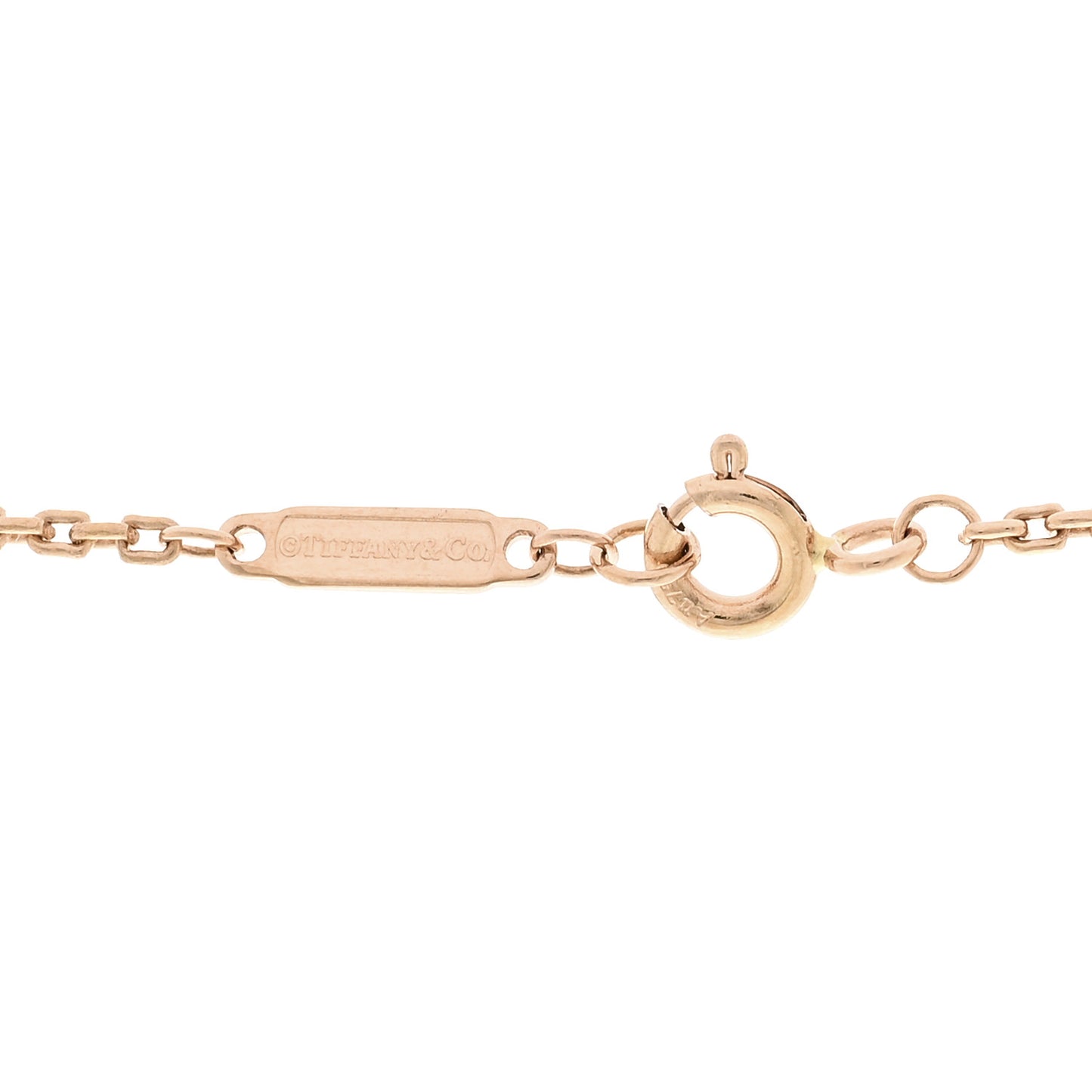 18K Rose Gold Hardwear Link Pendant Necklace