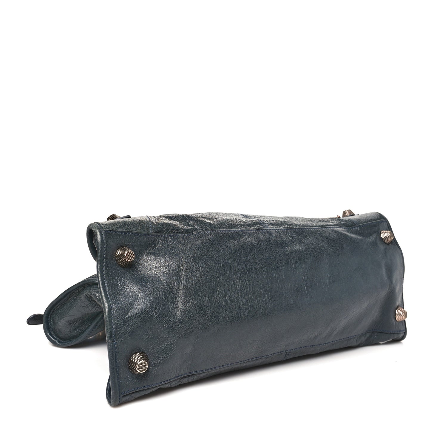 Agneau Giant 21 Rose Gold Hardware Work Anthracite