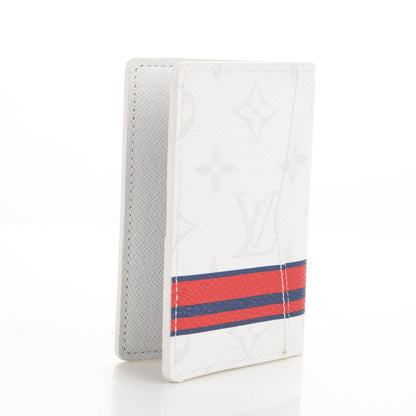 Louis Vuitton Monogram Stripes Pocket Organizer NM White 3 of 7