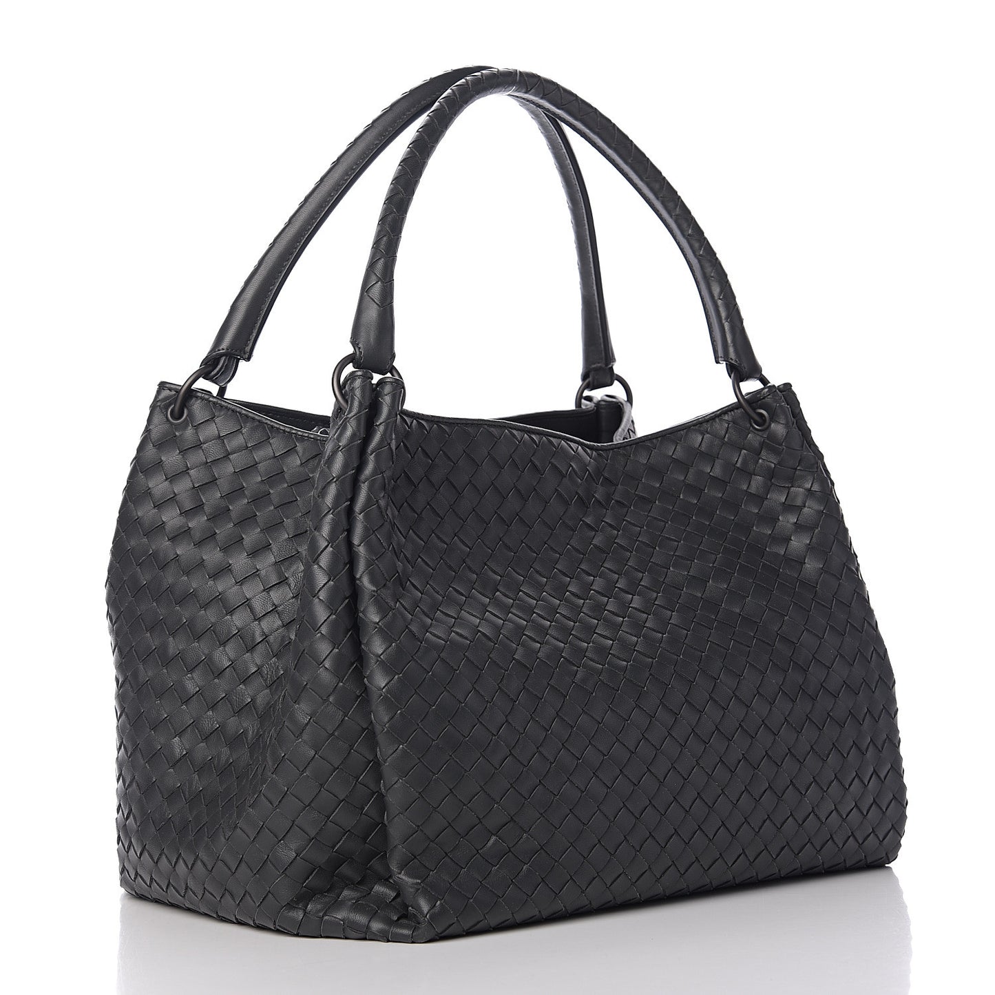 Nappa Intrecciato Parachute Bag Ardoise