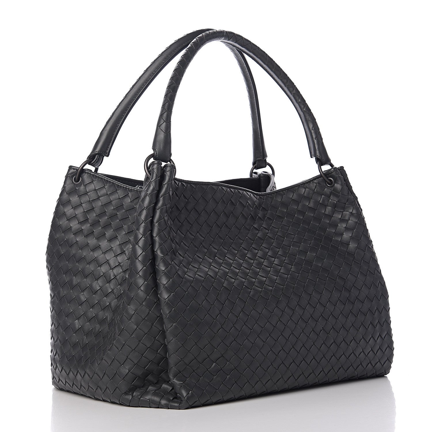 Bottega Veneta Nappa Intrecciato Parachute Bag Ardoise 2 of 8
