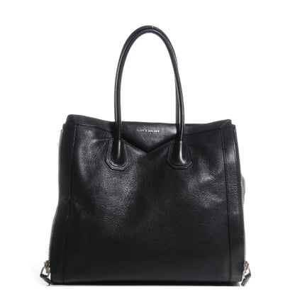 Givenchy Grained Goatskin Antigona Zippered Tote Black 1 of 8