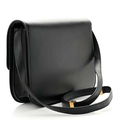 Celine Box Calfskin Medium Classic Box Flap Bag Black 3 of 16