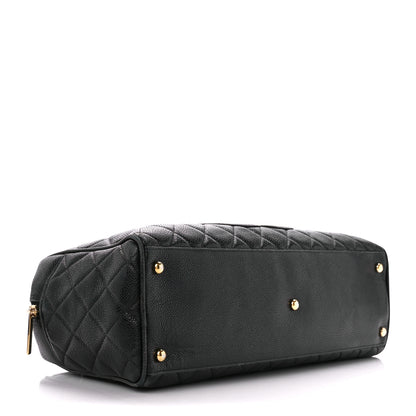 Chanel Caviar Quilted Large Bowler Black 4 of 14