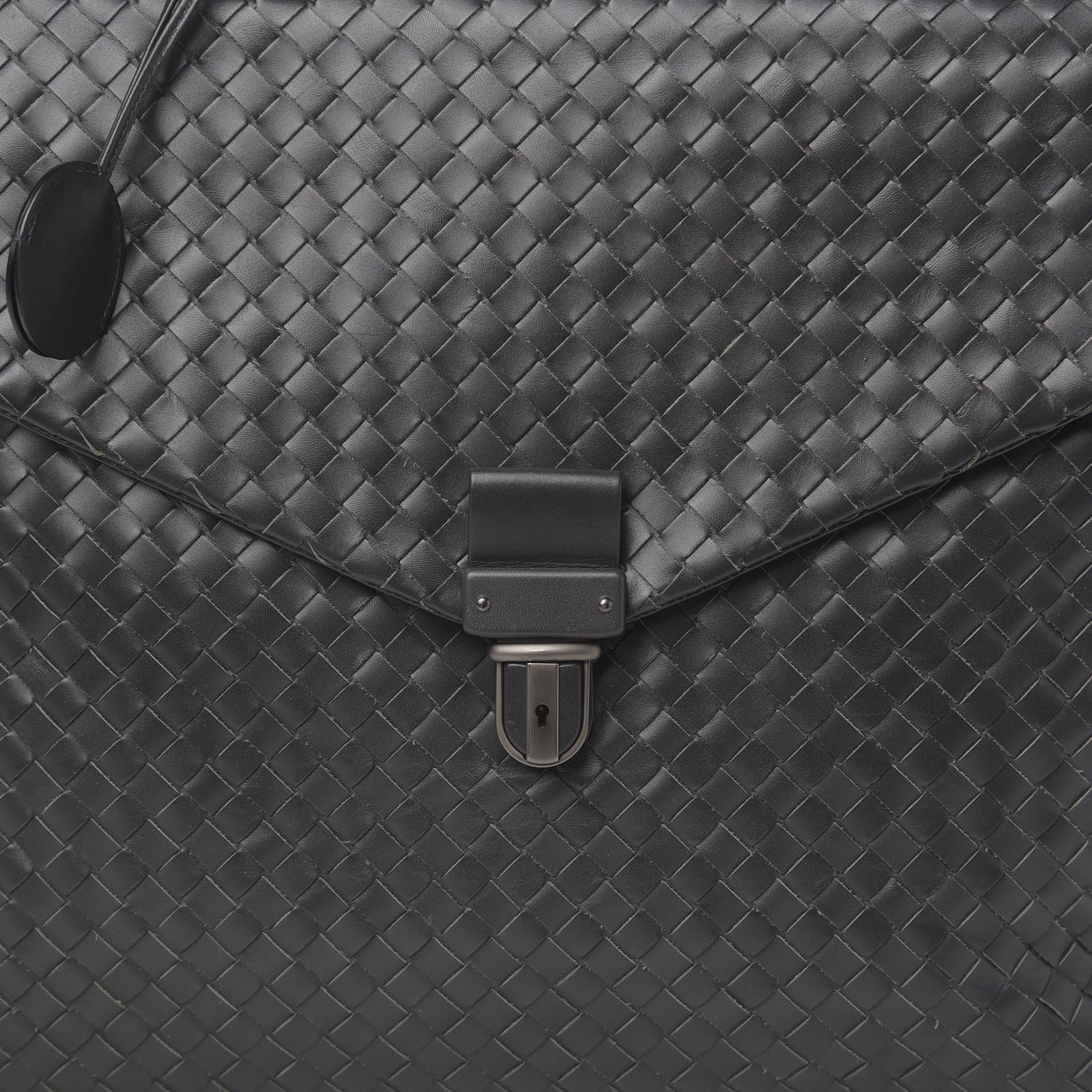 Bottega Veneta Nappa Intrecciato VN Briefcase Black 9 of 11