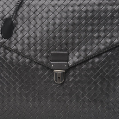 Bottega Veneta Nappa Intrecciato VN Briefcase Black 9 of 11