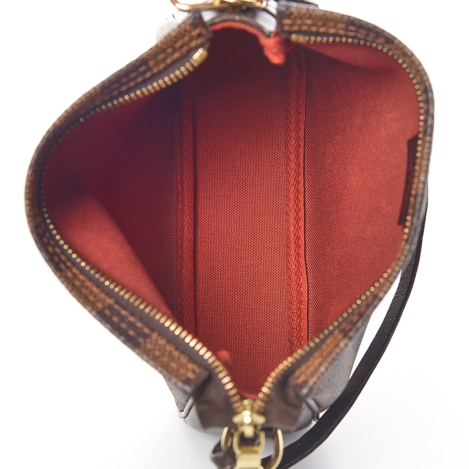 Louis Vuitton Damier Ebene Trousse Make Up Bag Pochette 7 of 17