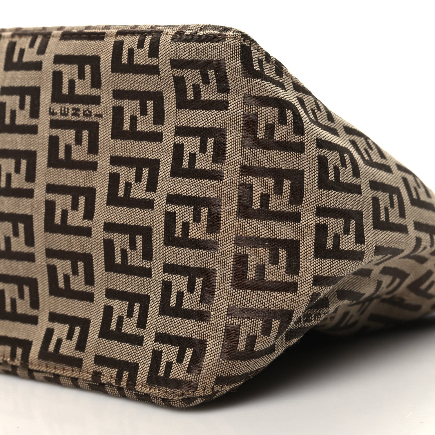 Fendi Zucchino Vitello Mini Pochette Tobacco 9 of 9